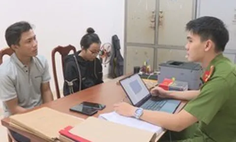 Bắt giữ cặp tình nhân Nguyễn Văn Hòa và Trần Thị Ngọc Trâm, vừa ra tù lại “song kiếm hợp bích” lừa nhiều chủ cửa hàng