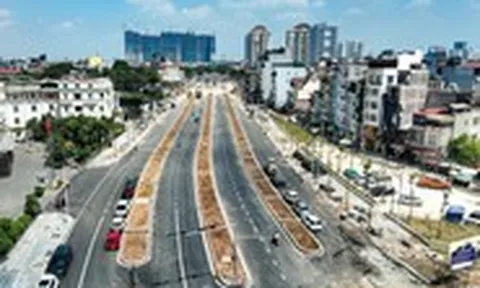 Cận cảnh đường vành đai 2,5 đi qua loạt khu đô thị ở Hà Nội sắp thông xe kỹ thuật