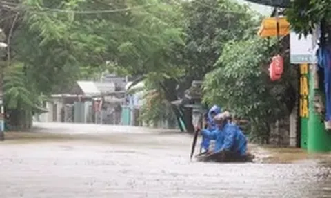 Miền Trung mưa lớn dài ngày, có nơi vượt 600mm