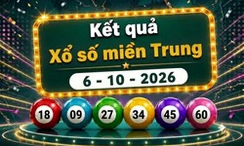 XSMT 6/10 - Kết quả xổ số miền Trung hôm nay ngày 6 tháng 10