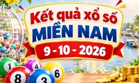 XSMN 9/10 - Kết quả xổ số miền Nam ngày 9 tháng 10