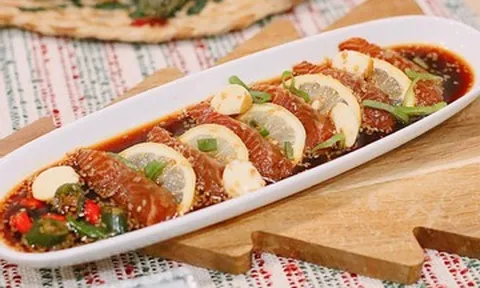 Cách làm cá hồi ngâm tương đậm đà, chuẩn vị Hàn Quốc