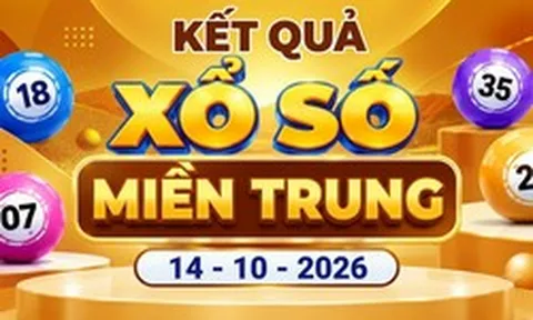 XSMT 14/10 - Kết quả xổ số miền Trung ngày 14 tháng 10