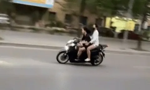 Hai cô gái đi SH lạng lách ở Hà Nội bị phạt hơn 36 triệu đồng
