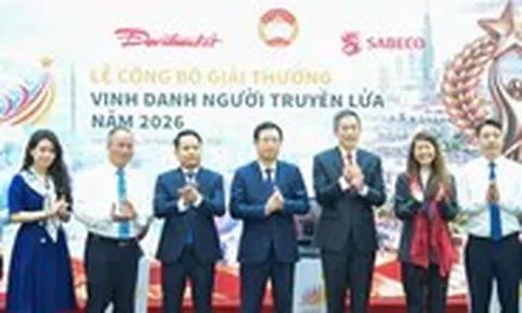 Sabeco khởi động giải thưởng Vinh danh Người truyền lửa 2026