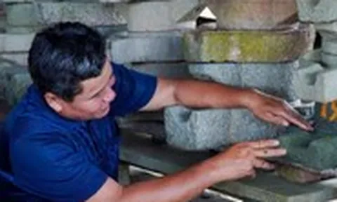 Kho cối đá xay bột lưu ký ức nhọc nhằn của một người nông dân miền Tây