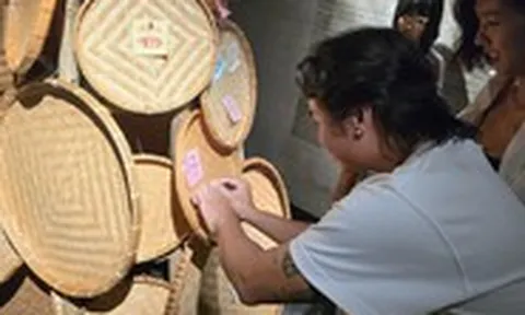 Triển lãm Mẹ là_Mother Installation: 'cây roi mây' và 'chiến binh'