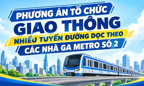 Tổng thể phương án tổ chức giao thông phục vụ thi công tuyến metro số 2 Bến Thành - Tham Lương