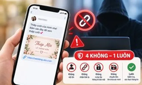 Công an phát cảnh báo: Nhận được tin nhắn mời cưới qua mạng, tuyệt đối không bấm vào link lạ