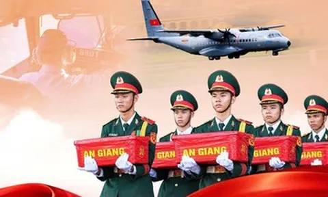 Gần 45.000 mẫu hài cốt liệt sĩ và 'mệnh lệnh từ trái tim' trên bầu trời