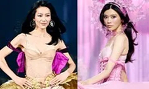 Lưu Văn và Hề Mộng Dao: Kỹ năng catwalk đối đầu sức hút hào môn