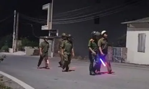 Công an tuần tra, kiểm soát, kiểm tra hành chính lúc 1 giờ sáng