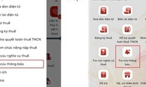 Hướng dẫn tra cứu thông tin tạm hoãn xuất cảnh trên  eTax Mobile
