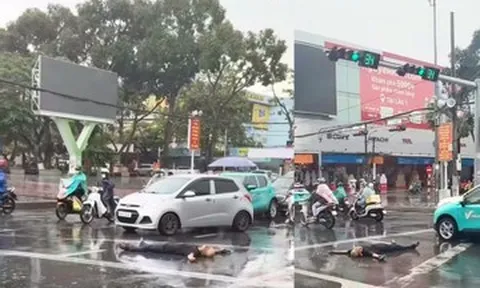 Thanh niên bất ngờ nằm giữa đường ở Cần Thơ, công an nói rõ nguyên nhân