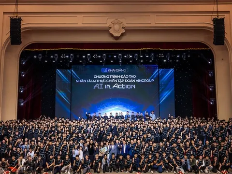 Vingroup khai giảng khóa đầu tiên chương trình đào tạo 20.000 nhân tài AI thực chiến