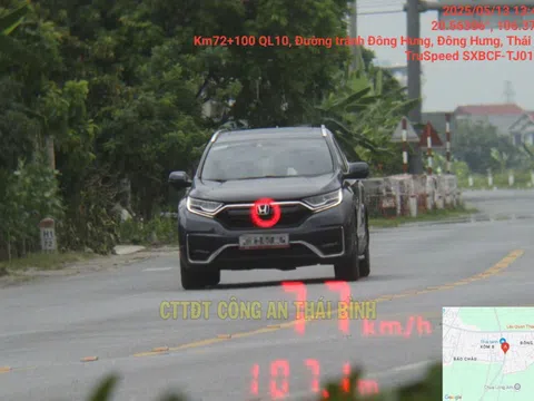 190 chủ xe vượt đèn đỏ, chạy quá tốc độ... có biển số sau nhanh chóng nộp phạt nguội theo Nghị định 168
