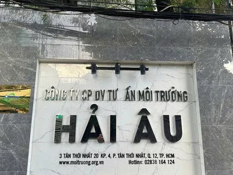 Công ty CP dịch vụ tư vấn môi trường Hải Âu ở TP HCM bị công an khám xét