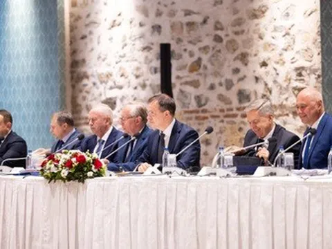 Hình ảnh bên trong cuộc đàm phán trực tiếp Nga - Ukraine