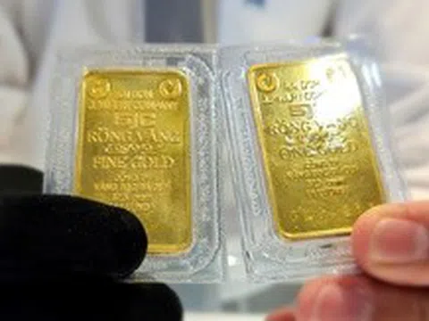 Ngân hàng, công ty phải treo bảng hiệu để nhận biết điểm mua, bán vàng miếng