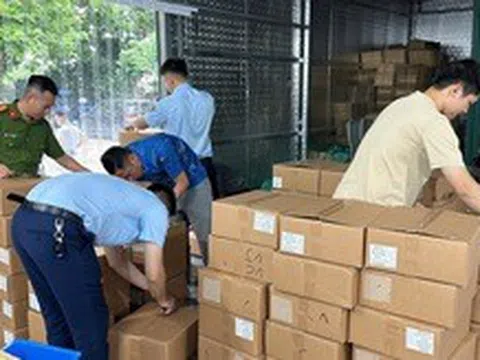 Phát hiện hơn 5.000 lọ mỹ phẩm nhập lậu của công ty Ngân Korea