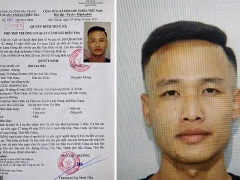 Truy nã "đặc biệt nguy hiểm" đối với Bùi Văn Hiếu