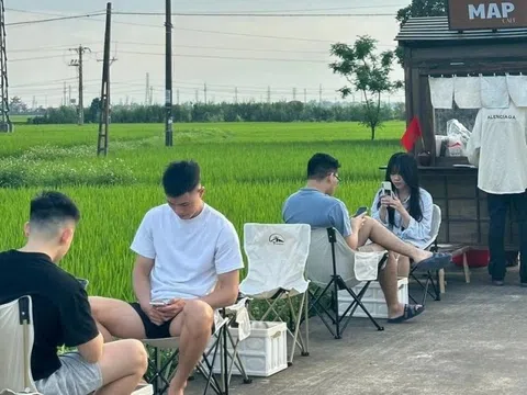 Tại sao rủ nhau ra ruộng uống cà phê?