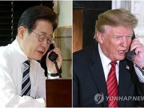Lãnh đạo Mỹ - Hàn điện đàm, nhất trí tìm kiếm thỏa thuận về thuế quan