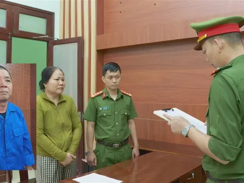 Bắt, cấm đi khỏi nơi cư trú, khám xét khẩn cấp với vợ chồng Hồ Thụy Bích Dân