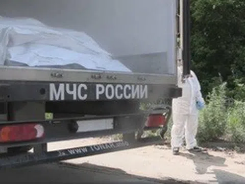 Phản ứng của Ukraine khi Nga đưa hơn 1.200 thi thể binh lính tới biên giới