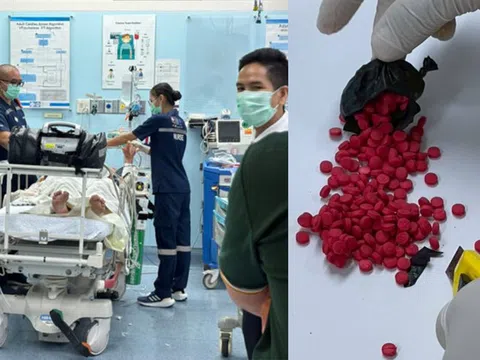 Du khách co giật tại sân bay Thái Lan, lộ bí mật trong cơ thể