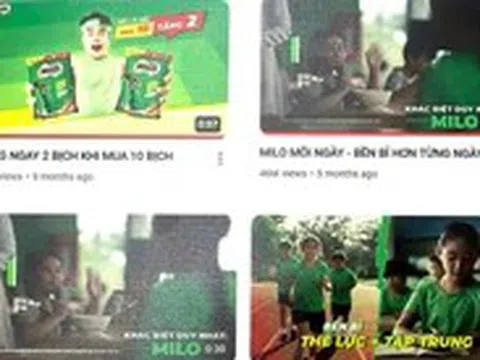 Nestlé lãnh phạt, buộc gỡ gấp quảng cáo lố về sữa Milo