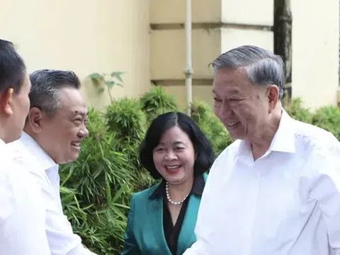 Tổng Bí thư Tô Lâm làm việc với Ban Thường vụ Thành ủy Hà Nội