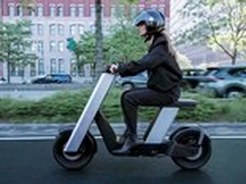Nhìn rất xe máy nhưng là xe đạp điện: Chạy 65km/sạc, giá ngang nhưng nhiều trang bị xịn hơn Honda SH