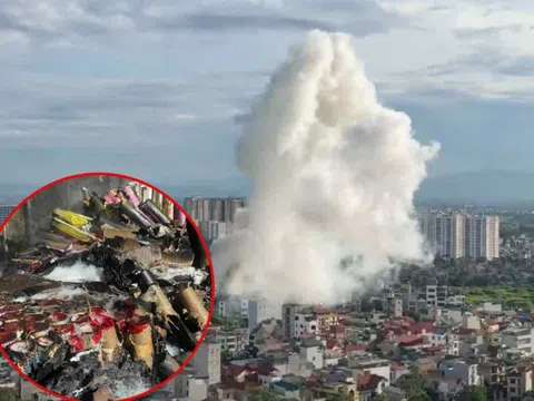 Căn nhà 4 tầng cháy dữ dội sau tiếng nổ lớn: 2 nạn nhân tử vong, xác định nguyên nhân ban đầu