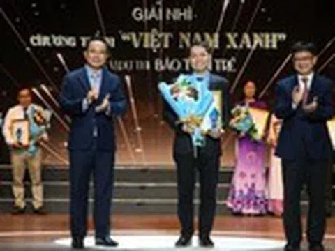 Dự án Việt Nam Xanh đạt Giải Nhì giải Báo chí TP.HCM lần thứ 43