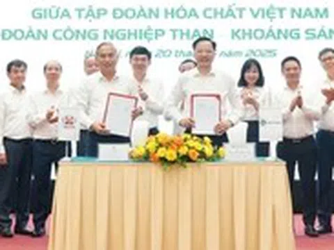 Hai tập đoàn hóa chất và than, khoáng sản bắt tay hợp tác mua bán sản phẩm