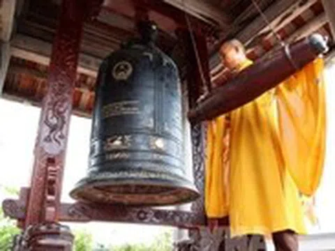 6h ngày 1-7, tất cả các chùa, tự viện trên cả nước sẽ đồng loạt cử ba hồi chuông