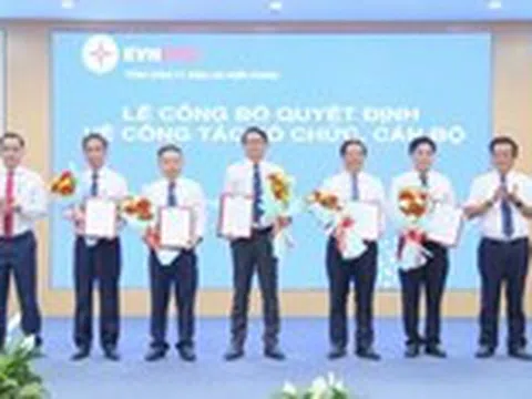 EVNCPC công bố quyết định thành lập 6 công ty điện lực sau sáp nhập