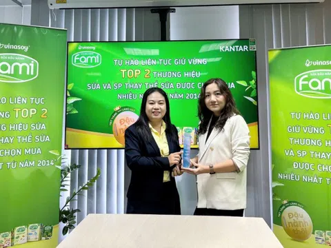 Fami tiếp tục giữ vững Top 2 thương hiệu được chọn mua nhiều nhất