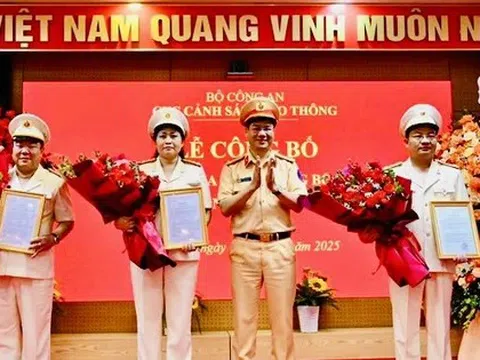 Cục CSGT có thêm 3 phó cục trưởng