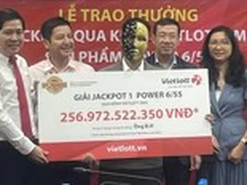 Jackpot trị giá hơn 127 tỉ của Vietlott đã tìm được chủ nhân