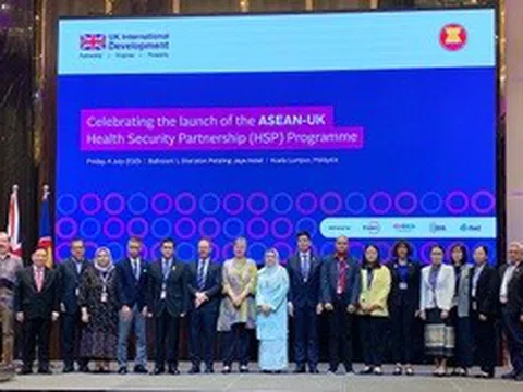 Anh và ASEAN hợp tác y tế đối phó với các mối đe dọa toàn cầu