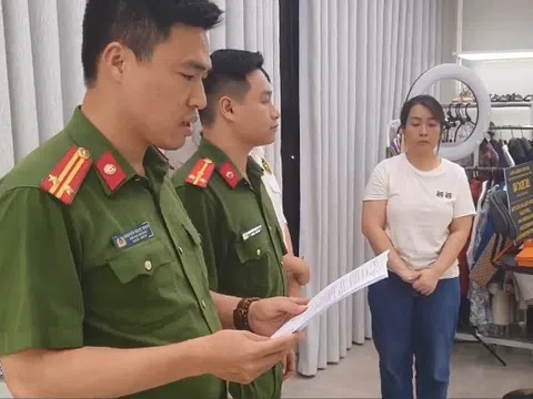 Khám xét khẩn cấp nơi livestream, tạm giữ hình sự Nguyễn Thị Thu Hường