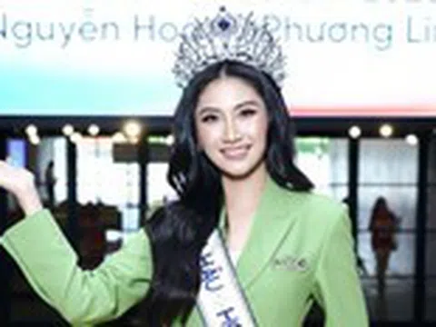 Miss Cosmo Vietnam 2025 Phương Linh chọn 'vinh quy bái tổ' ở công ty cũ
