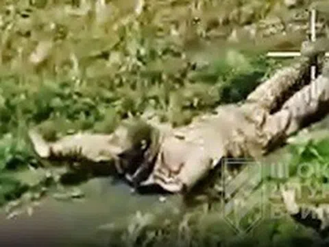 Ukraine lần đầu bắt giữ binh sĩ Nga bằng UAV và robot chiến đấu