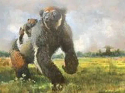 Choáng ngợp với bộ tranh động vật hoang dã, có loài đã tuyệt chủng, của họa sĩ Việt Nam