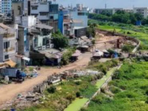 Dự án trọng điểm kênh Tham Lương chậm tiến độ: 69 nhà thầu nhưng công trường vắng hoe