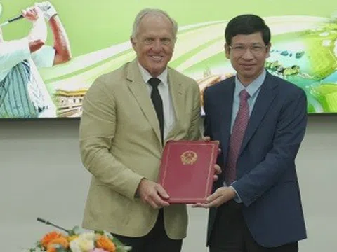 Huyền thoại golf thế giới Greg Norman là Đại sứ Du lịch Việt Nam
