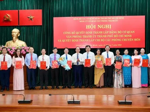 Ông Phạm Hồng Sơn giữ chức Bí thư Đảng ủy Cơ quan Văn phòng Thành ủy TP HCM