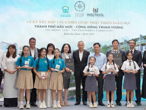 Trung Nguyên Legend phát triển hệ thống giáo dục quốc tế tại Thành phố cà phê